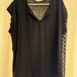 Elegant Black Women's Top